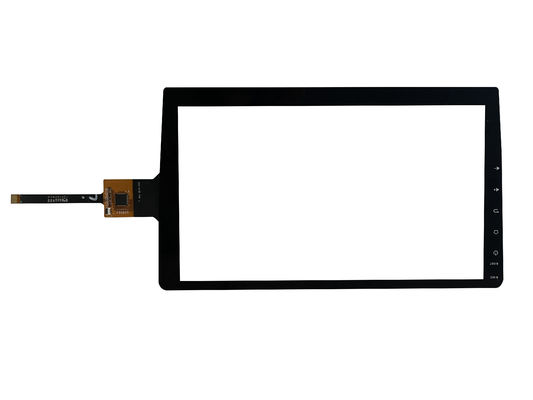 흑색 인쇄판과 카 네비케이터 I2C 10 인치 터치 스크린 패널